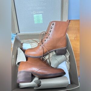 Madewell the “Patti” lace up boots